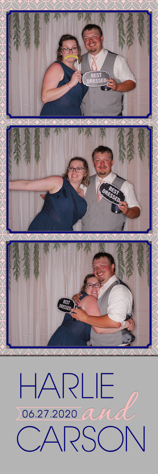 Carson and Harlie's Wedding | View more photos from the event at gallery.photoboothbillings.com/u/PhotoBoothBillings/Carson-and-Harlies-Wedding
